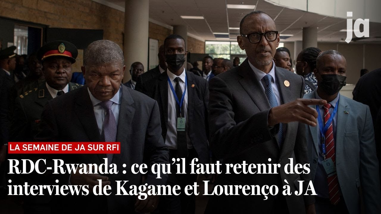 RDC-Rwanda : ce qu’il faut retenir des interviews de Kagame et Lourenço à JA