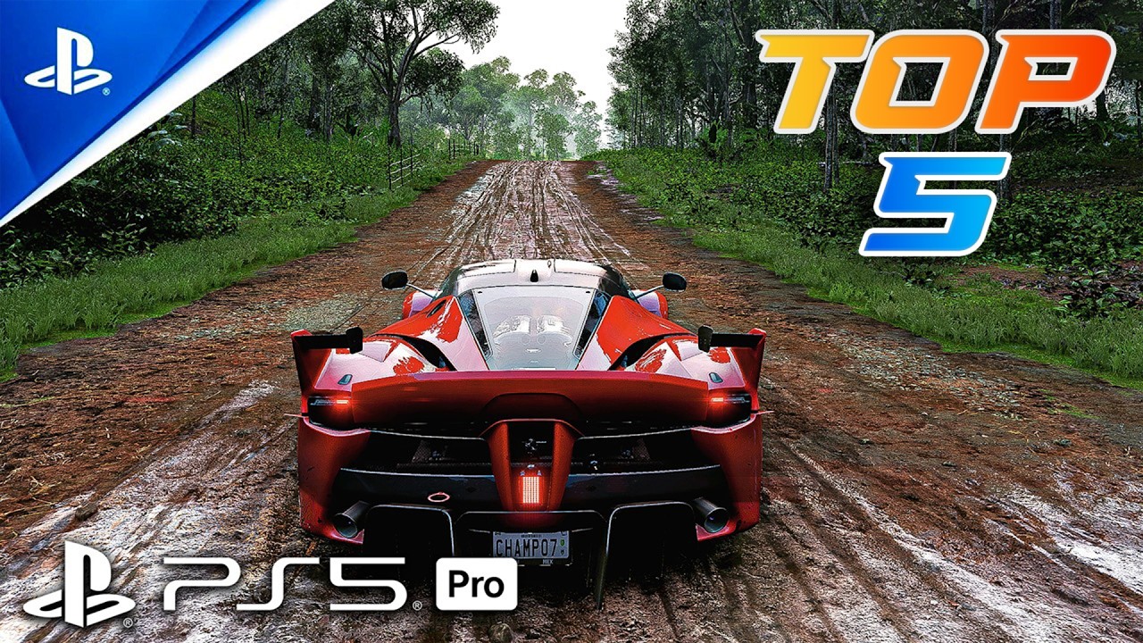 ТОП-5 гоночных игр с открытым миром для PS5 | Гонки для PlayStation 5