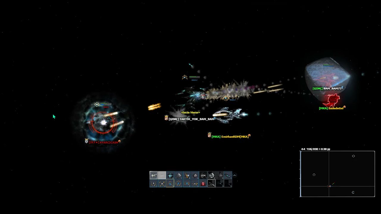 Darkorbit Darkwars Ayarsızlara,Ayar Verme Zamanı (GENÇ) Klanı Harita Savaşı #3
