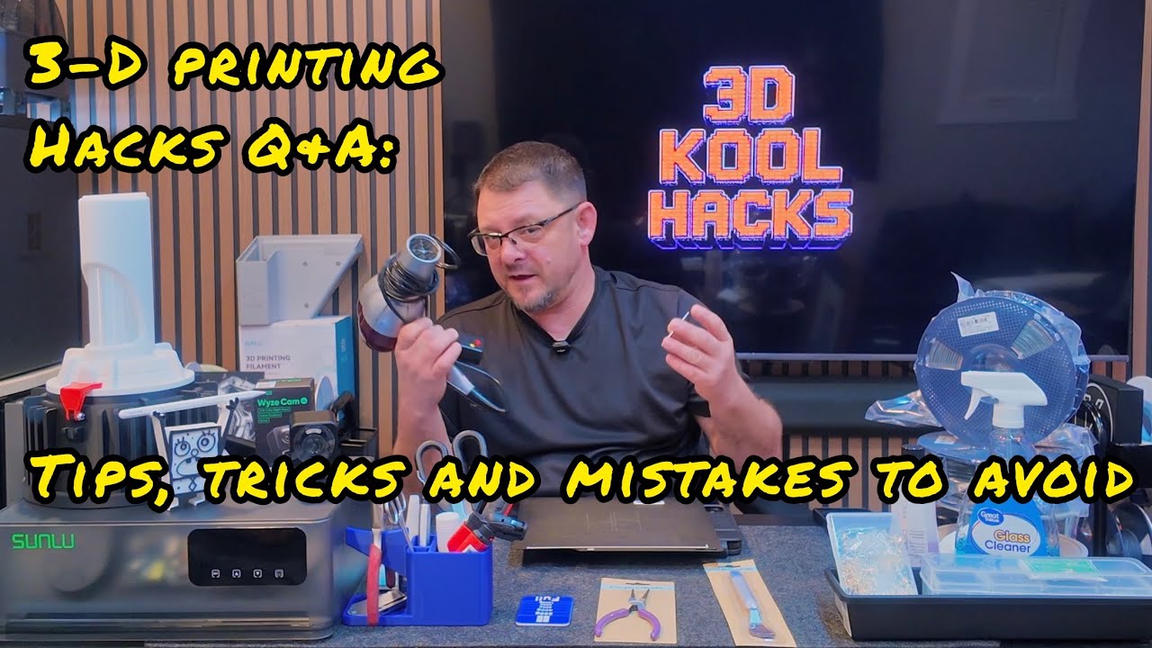 3D Printing Hacks Q&A: Tips, Tricks, and Mistakes to Avoid For Beginners. You need a hairdryer. 