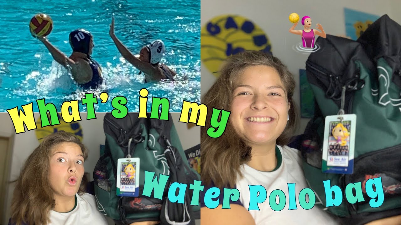 What's in my Water Polo Bag? 🤽🏼‍♀️🎒