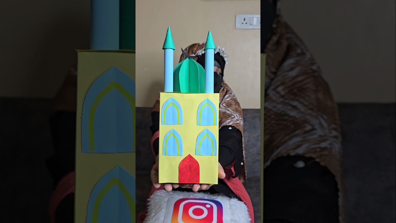 muharram decoration ideas | Islamic mosque craft ideas #craft #muharram #shorts #islamicvideo