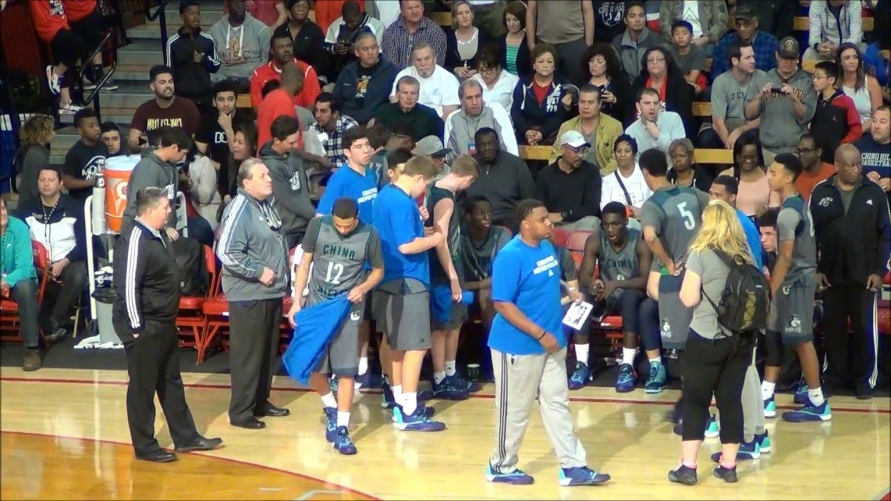 Chino Hills, CA vs Bishop Gorman, NV. 2016 Nike Extravaganza, Mater Dei, Meruelo Athletic Center