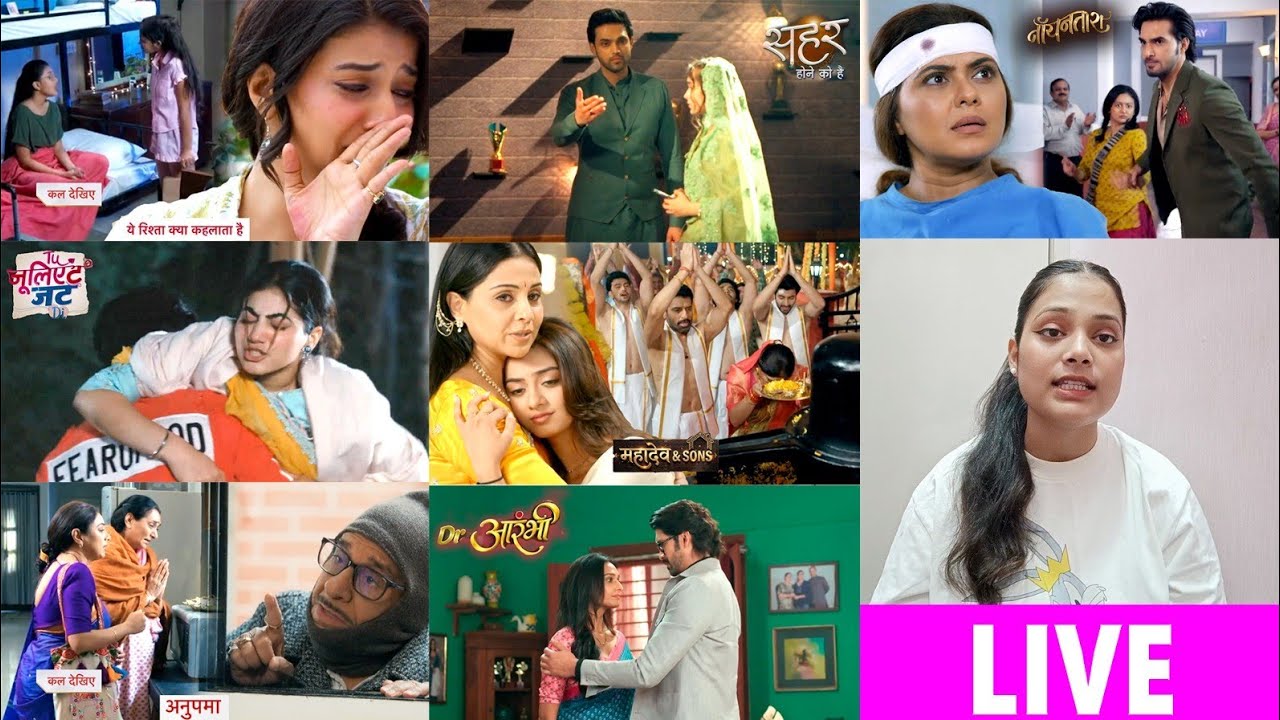 Latest Update: Yrrkh, Anupama, Tu Juliet Jaat Di, Seher Hone Ko Hai, Mahadev & Sons, Mannat & More