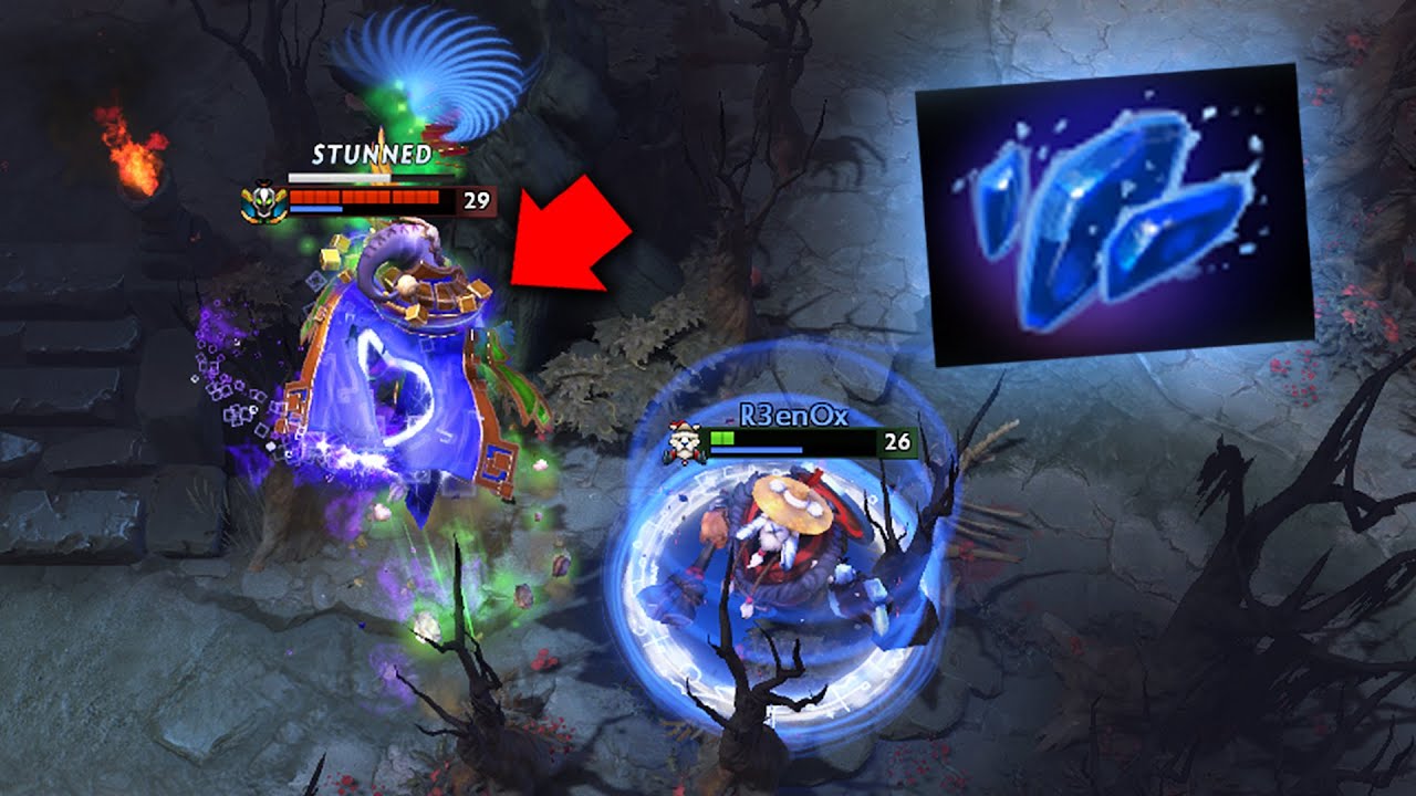 this Rubick almost RUINED the BEST PLAY of his life