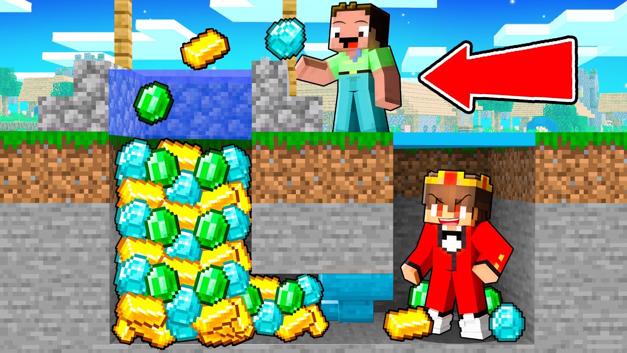 Semlaki Baut einen WUNSCHBRUNNEN um Billy zu Beklauen in Minecraft!