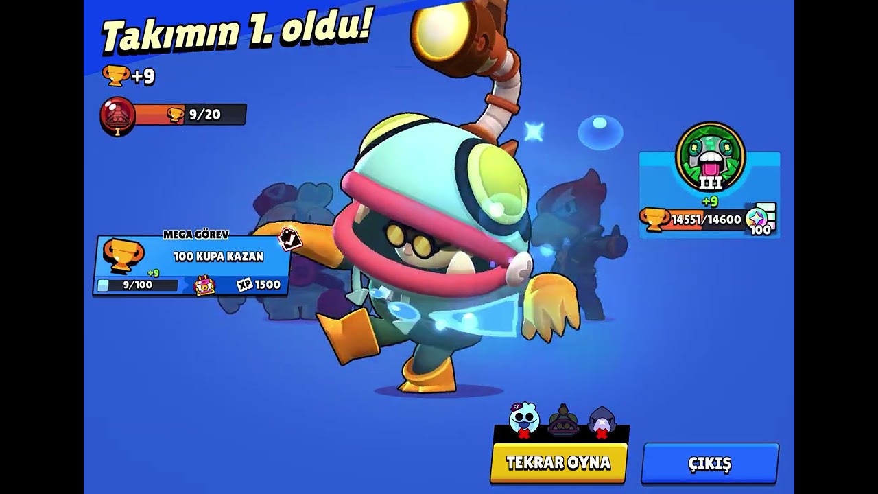 Brawl stars oynuyorum  abone olup like atmayı unutmayın 
