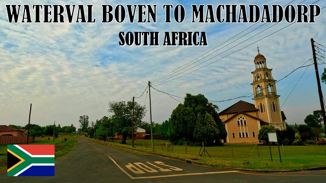 DRIVING from WATERVAL BOVEN to MACHADADORP in SOUTH AFRICA * 4K (60fps)