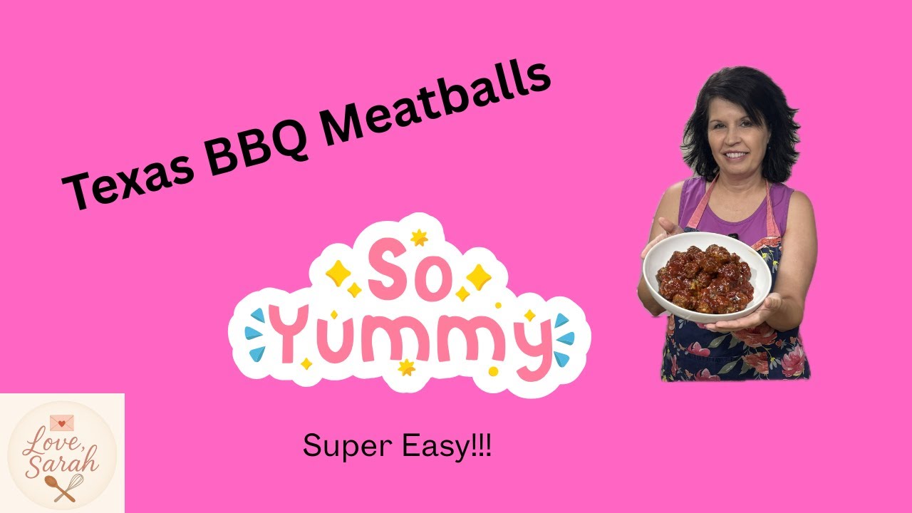 Texas BBQ Meatballs – The Ultimate Party Appetizer (New Year & Super Bowl)