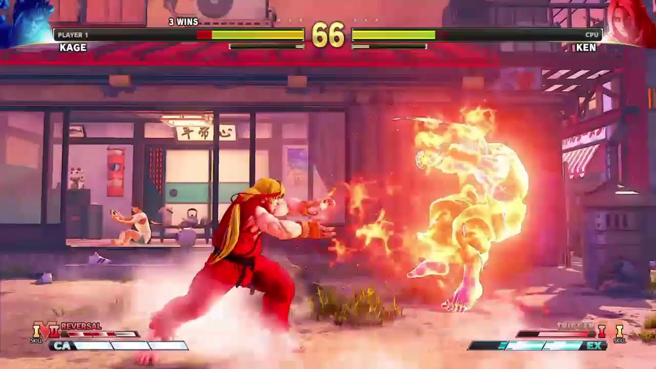 Street Fighter 5 Practice