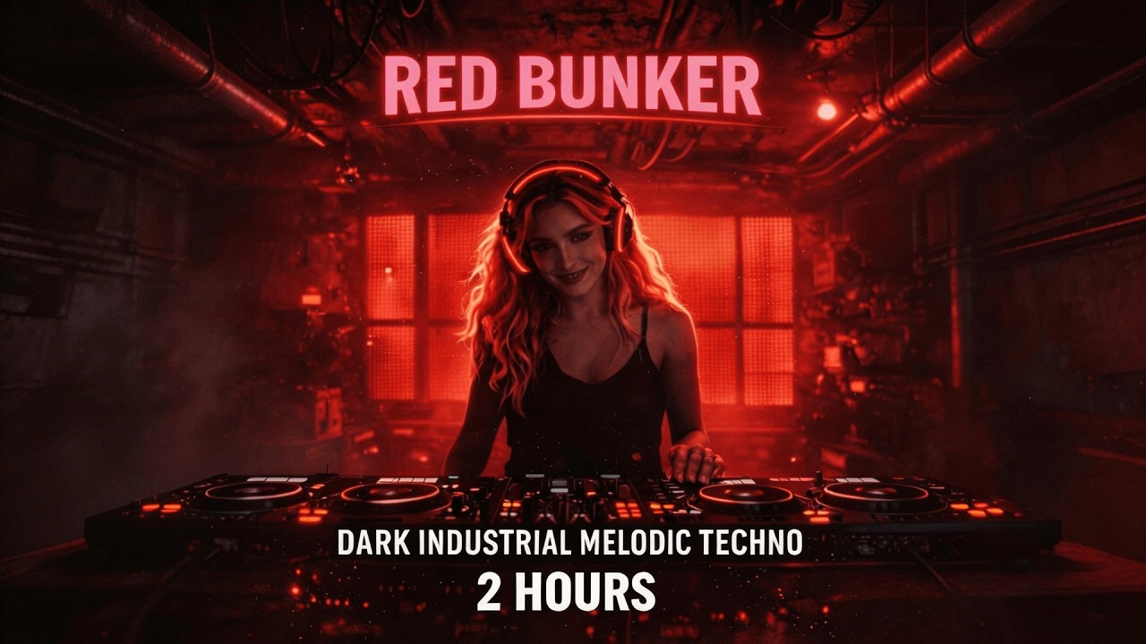 Red Bunker — Dark Industrial Melodic Techno 2 Hours