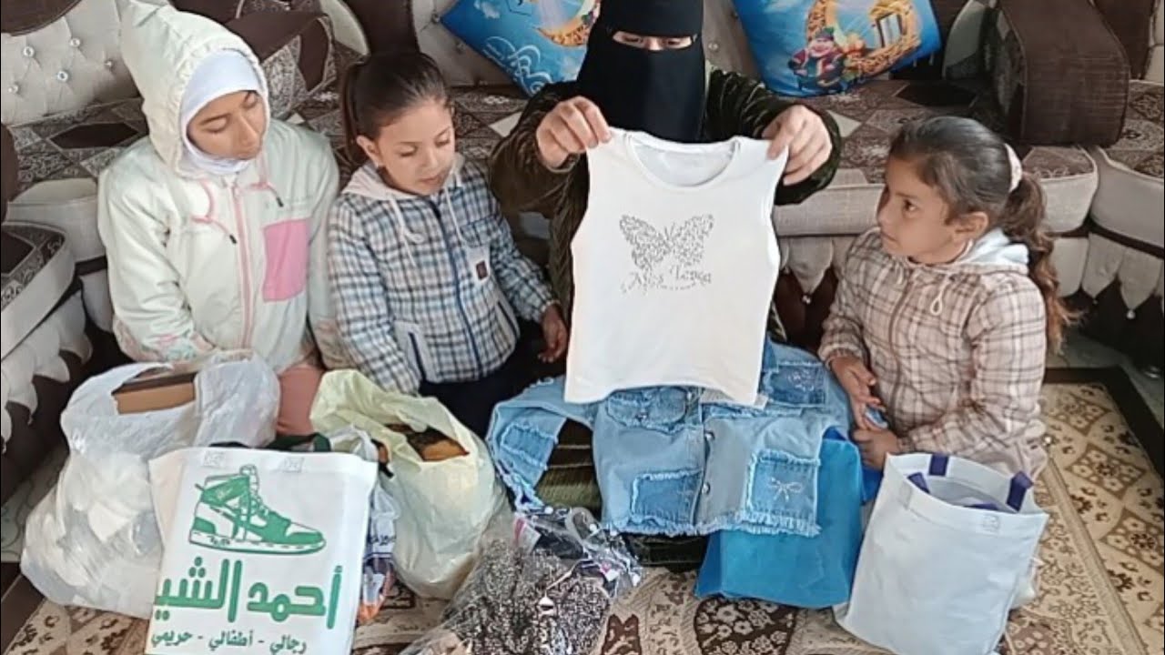 مشتريات لبس العيد لبنات الحلوي2025🎊 بالاسعار والاماكن فرحتهم عندي بالدنيا كلها 🥰