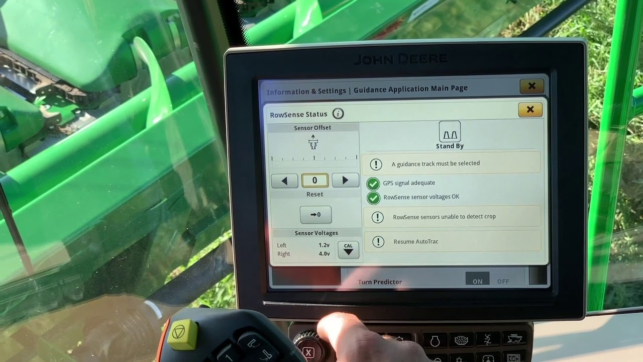 How to Calibrate AutoTrac Rowsense
