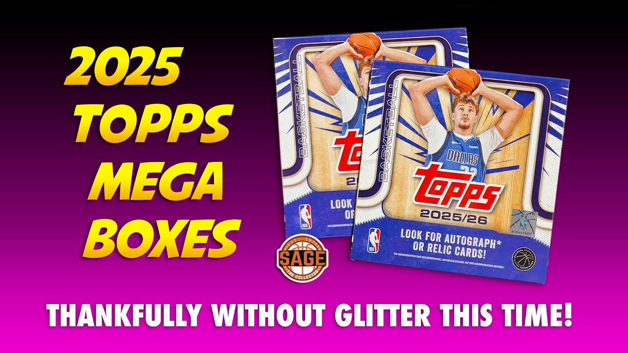 Баскетбольные мегабоксы Topps 2025-26 🔥 Как они сравниваются?
