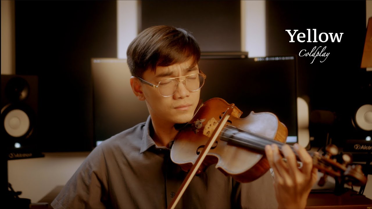 Yellow (by @coldplay) Violin Cover by Emil Francisco