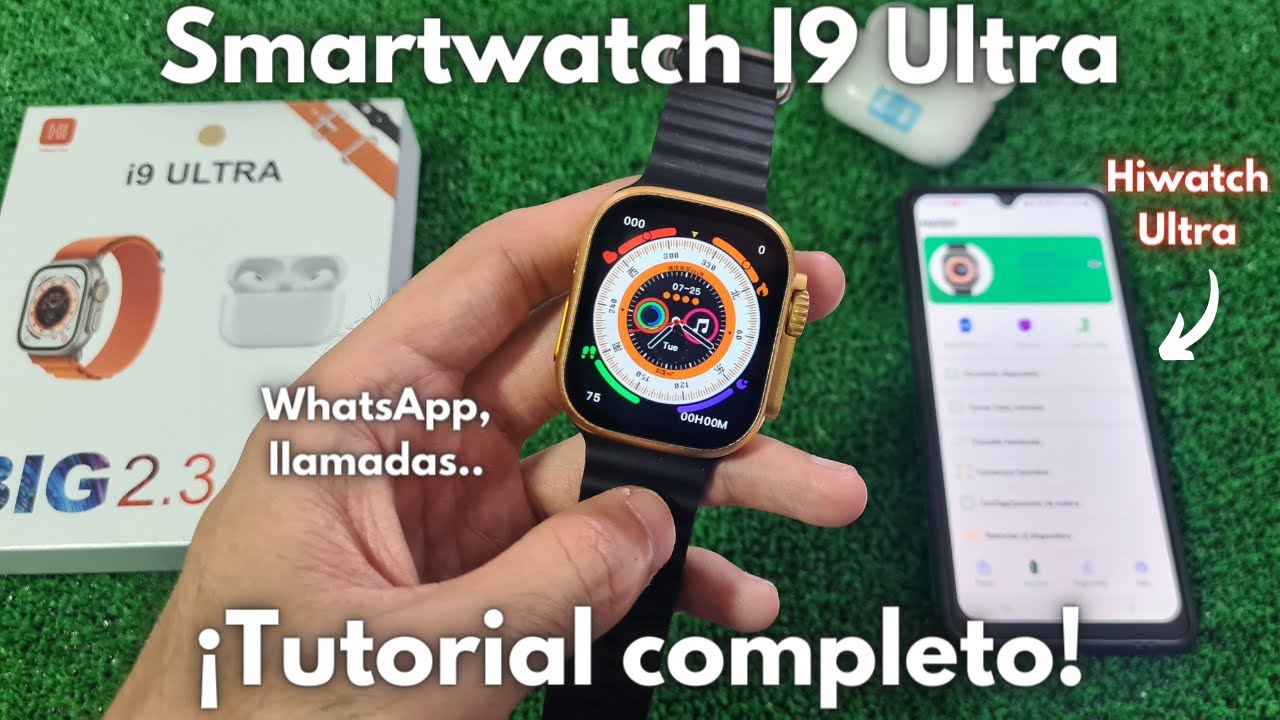 🚀  Smartwatch i9 Ultra | Review y Configuración COMPLETA | Hiwatch ULTRA