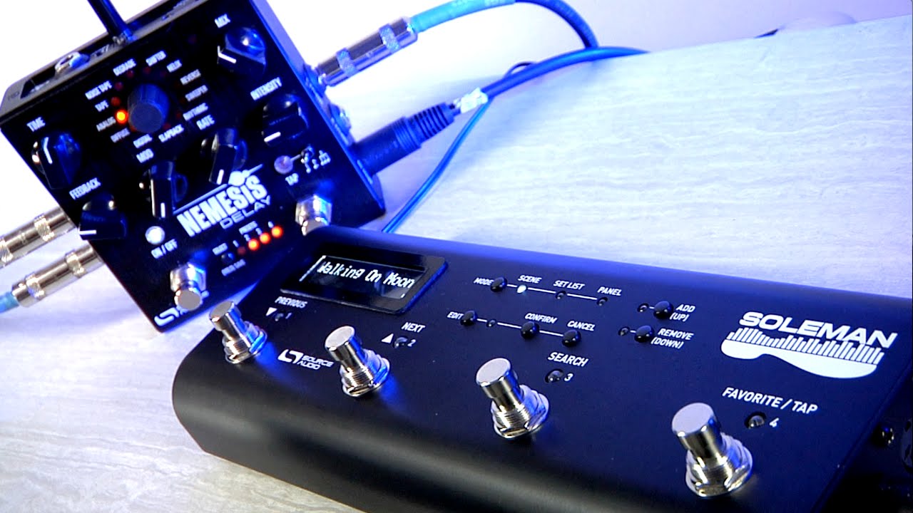 Soleman MIDI Foot Controller Tutorial #6: With the Nemesis Delay