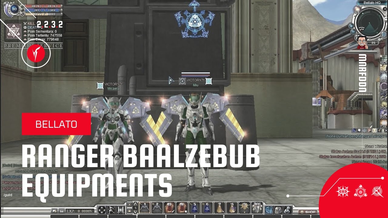 RF OFFLINE 2.2.3.2 with Baalzebub Items - Bellato Ranger