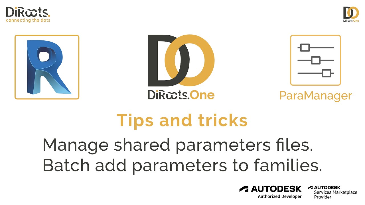 Revit 💡 | Managing Shared Parameters files and Batch adding parameters to families using ParaManager