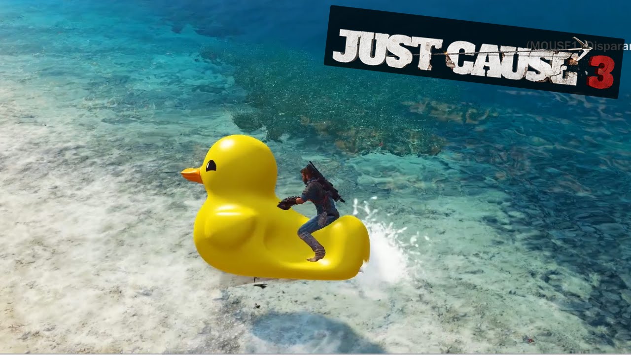 JUST CAUSE 3 #13 - Pato, Montando em Vaca, Lamborghini e Mais! (PT-BR)
