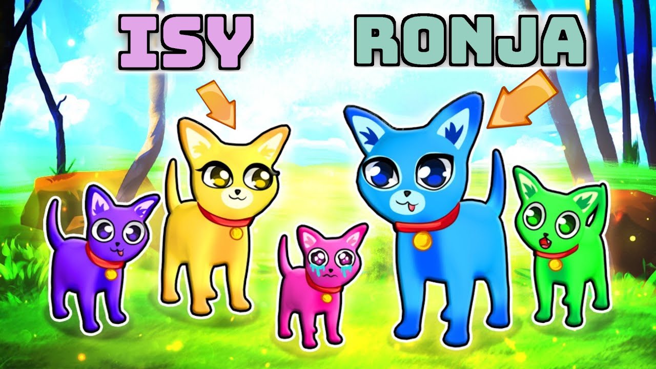 WIR spielen 1 TAG als BABY KÄTZCHEN in Roblox! /mit @IsyCheesy