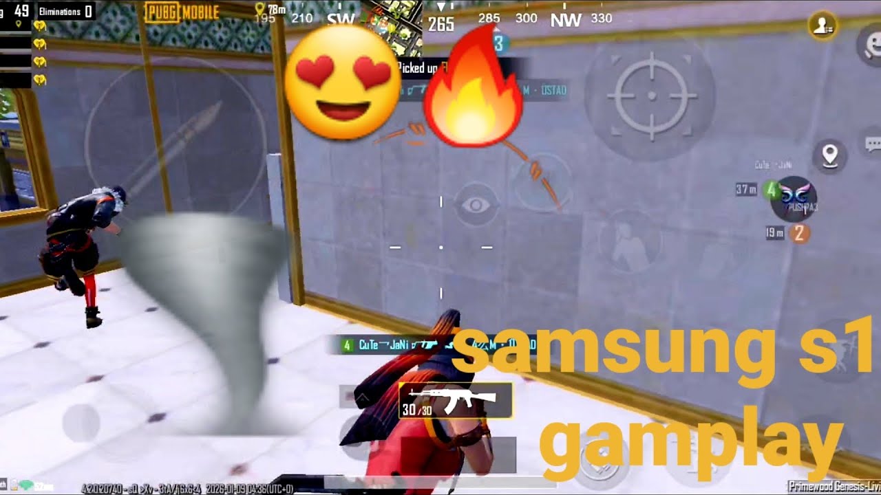 samsung s10 gameplay🔥/// new update 4.2 first video in livik