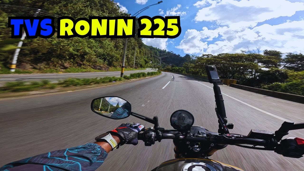 TVS RONIN 225 Prueba de Manejo y  Sensaciones  😱