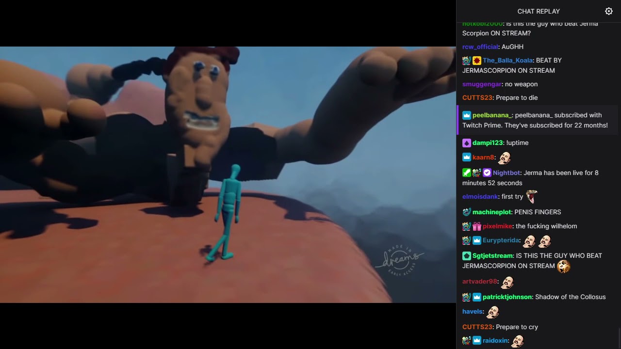 Old Jerma Streams [with Chat] - Dreams (Part 2)