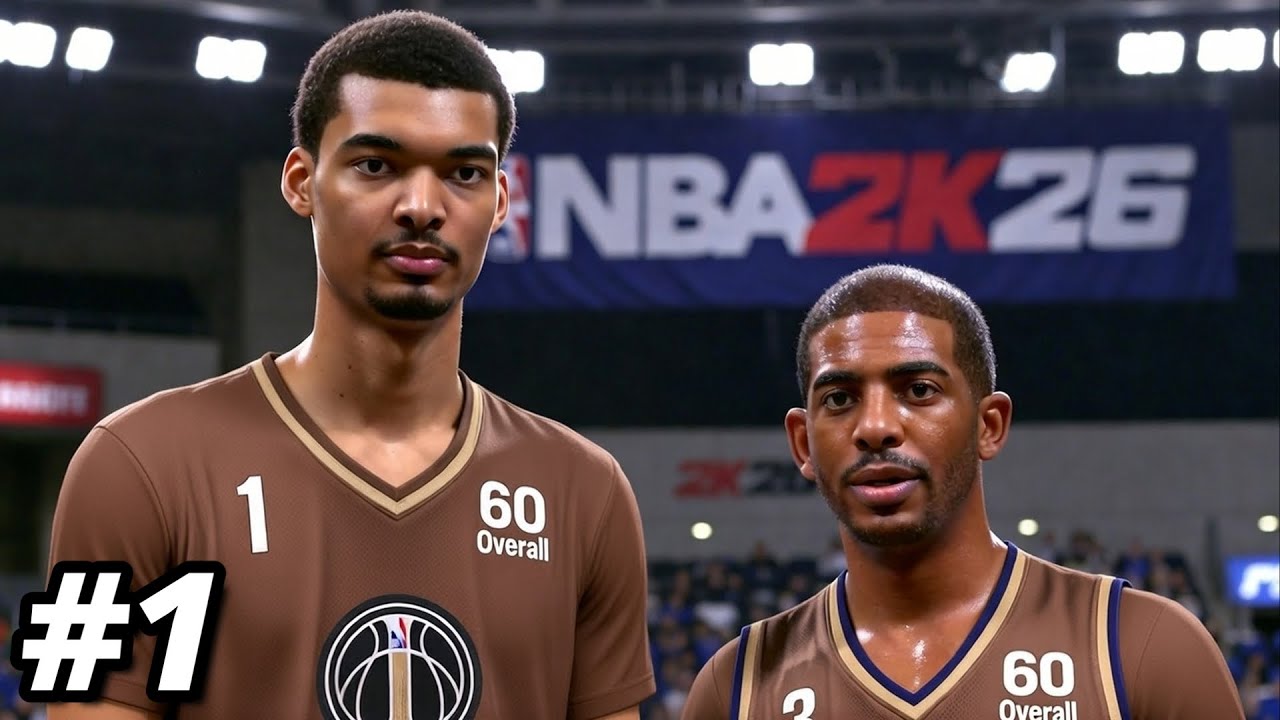 60 OVERALL to 99 CP3 and WEMBY EPISODE 1 #nba2k #nba2k26