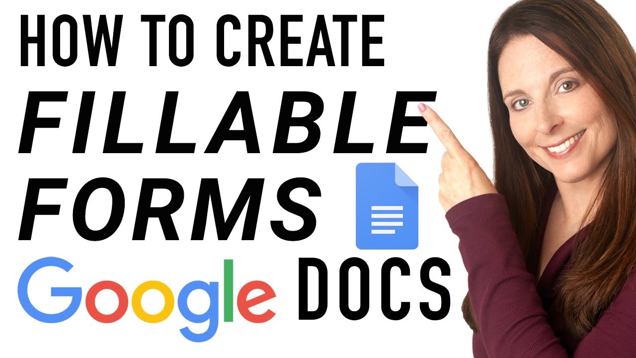 Как создать заполняемую форму в Google Docs