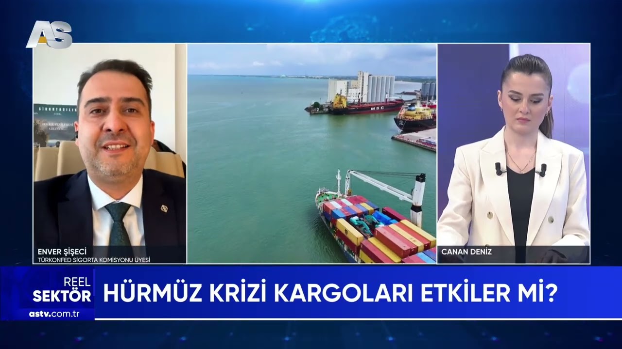 REEL SEKTÖR / TÜKONFED SİGORTA KOMİSYONU ÜYESİ ENVER ŞİŞECİ / AS TV