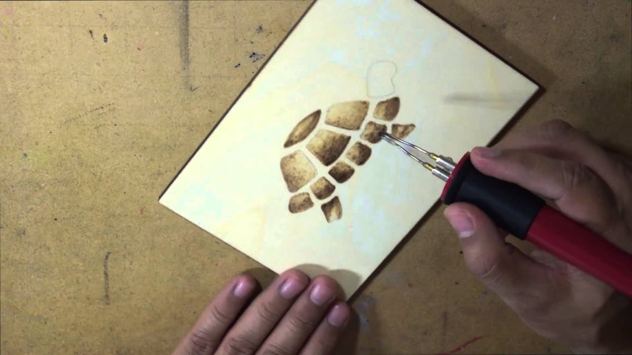 Pirograbado en Madera Paso a Paso