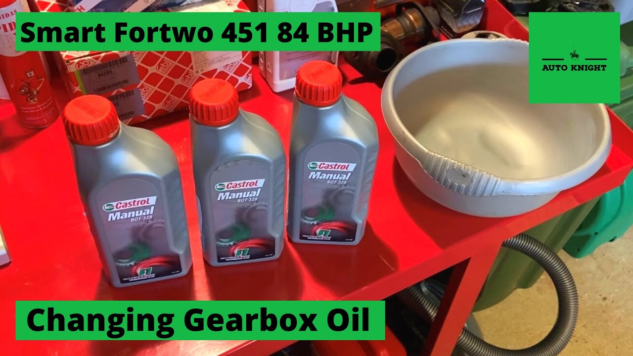 Changing Gearbox Oil - Smart Fortwo 451 84 BHP 2008