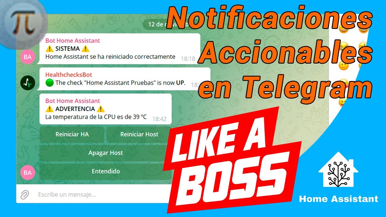 🔔 Como hacer NOTIFICACIONES en TELEGRAM con BOTONES ACCIONABLES