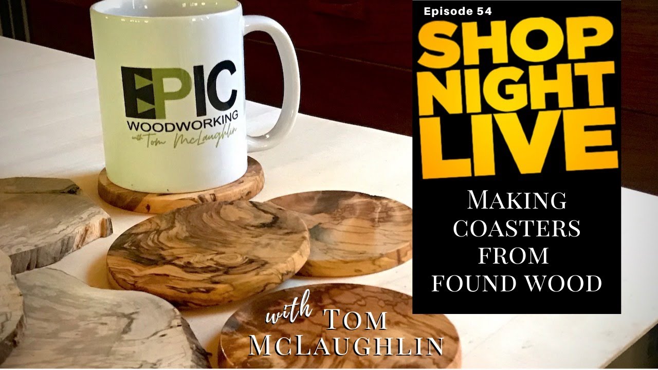 Making Coasters from Found Wood with Tom McLaughlin