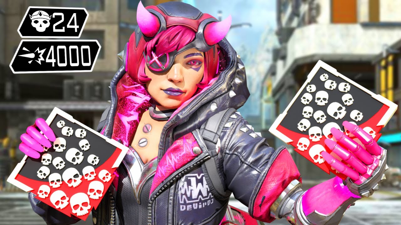 AMAZING WATTSON 24 KILLS & 4000 DAMAGE + MY SETTINGS (Apex Legends Gameplay Season 20)