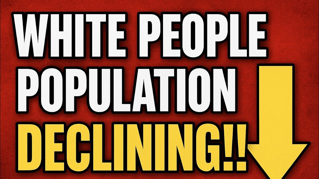 ЧИСЛЕННОСТЬ БЕЛЫХ ЛЮДЕЙ СОКРАЩАЕТСЯ!!