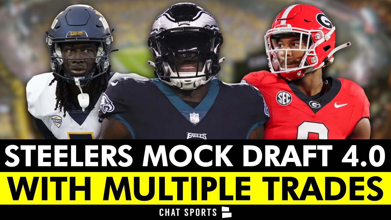 Pittsburgh Steelers 7-Round 2026 Mock Draft With BLOCKBUSTER TRADE For Superstar WR A.J. Brown