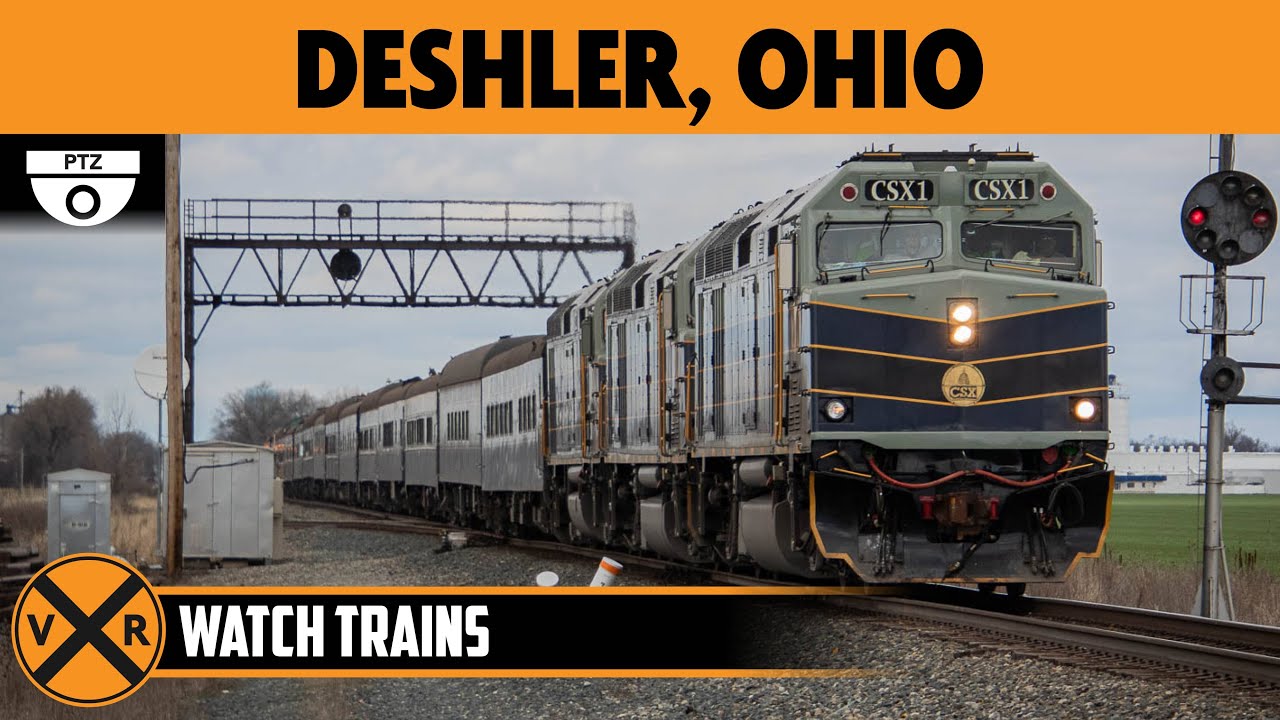 Deshler, Ohio, USA | LIVE Train Camera (PTZ)