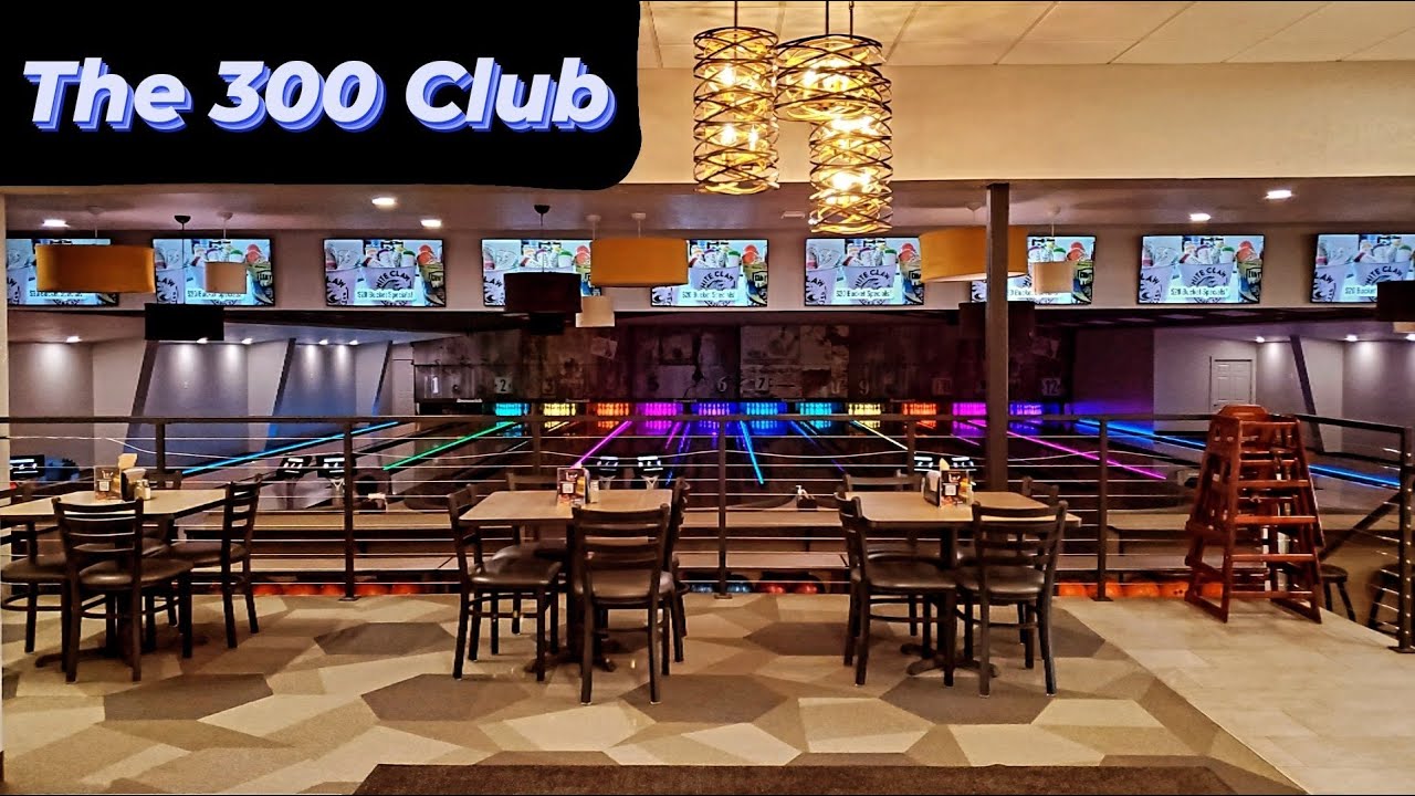 Bowling at The 300 Club (AMF Edge String)