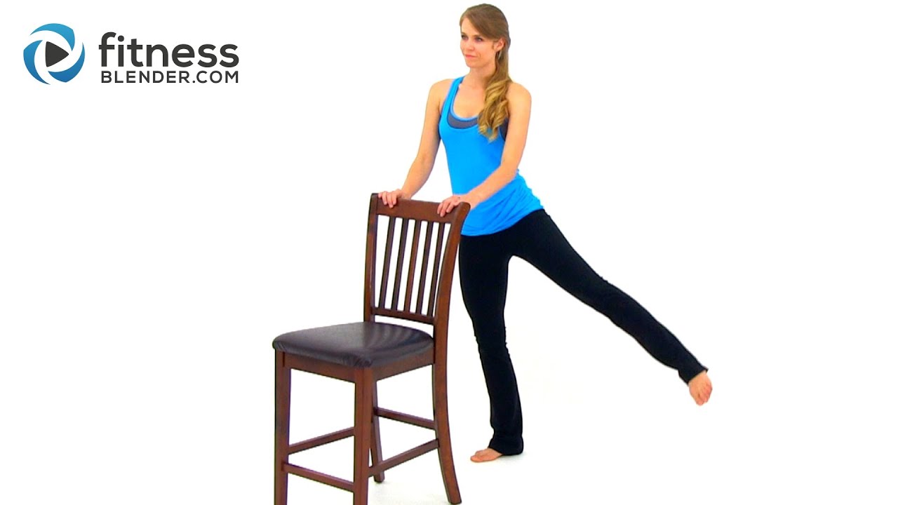 Barre Workout for Butt and Thighs - Workout for Lean Legs and Toned Butt