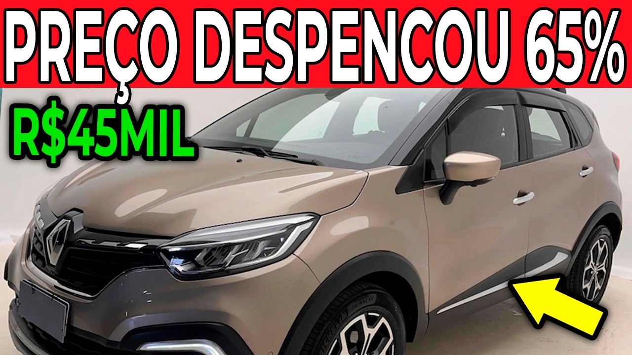 🔥📉 3 CARROS QUE DERRETERAM DE PREÇO – DE 110 MIL PARA APENAS 45 MIL! 💸🚗