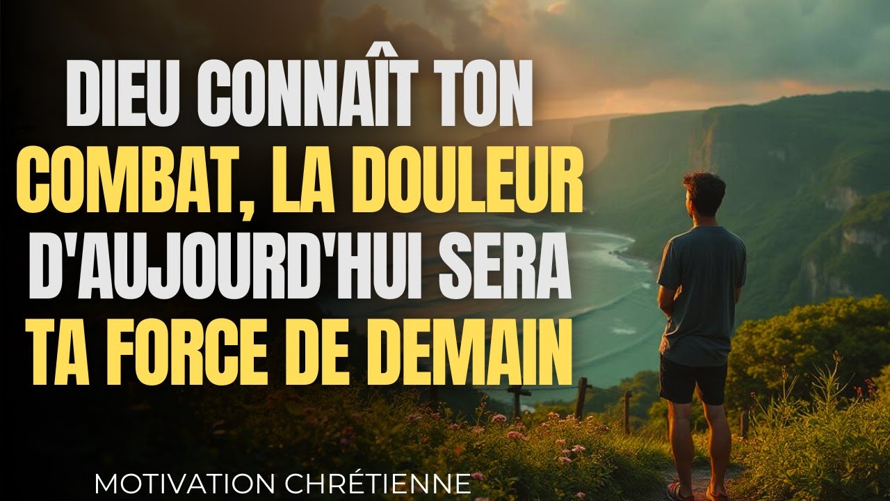 DIEU VOIT TA DOULEUR ET ENTEND TES PRI&Egrave;RES ! FAIS-LUI CONFIANCE ! (MOTIVATION CHR&Eacute;TIENNE)