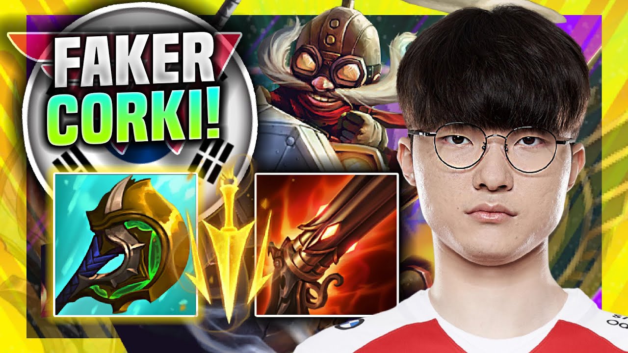 FAKER IS SO GOOD WITH CORKI! - T1 Faker Plays Corki Mid vs Sylas! | Season 11