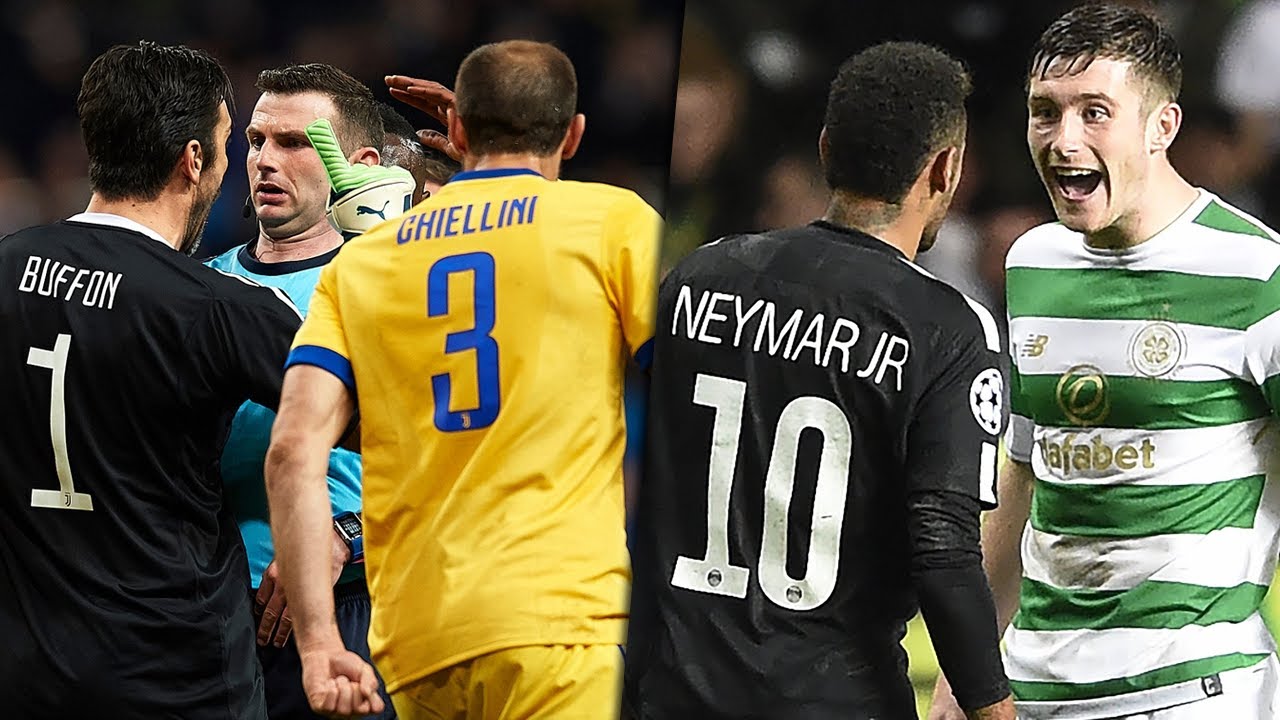 When Players Lose Control (Champions League 2017/2018)
