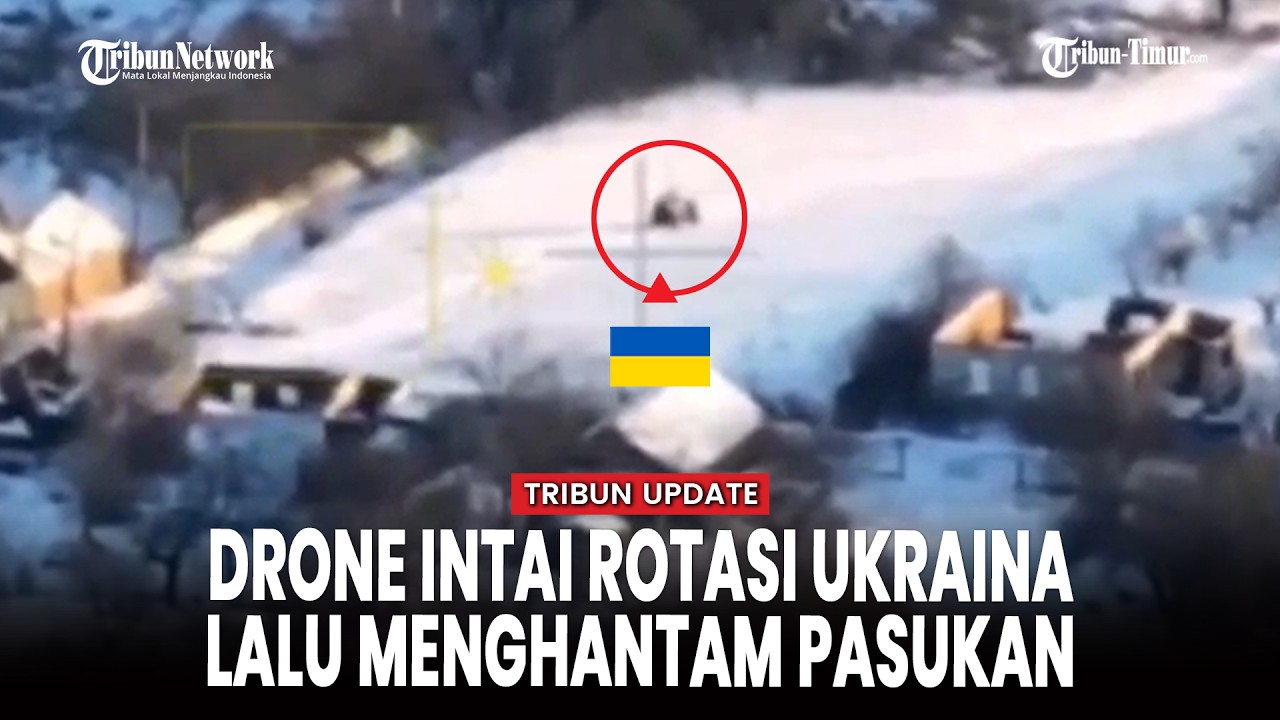Titik Rotasi Disergap! Drone Grup 'Bati' Chechnya Hantam Kendaraan Ukraina Di Kharkiv