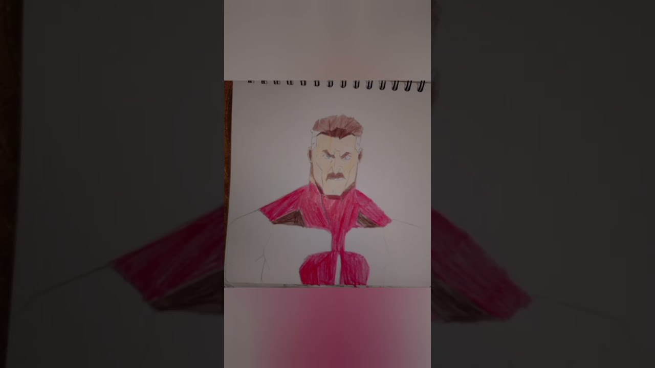 рисую омни мена #invisible #art #invulnerable #неуязвимый #арт