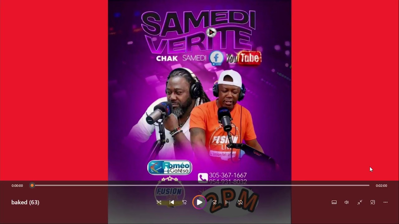 FUSION PROMO LIVE. DISIP,ZILE & VAKAM POU DEMEN SWA HOLLYWOOD LIVE. PARYAJ PRONO CHO LIVE.