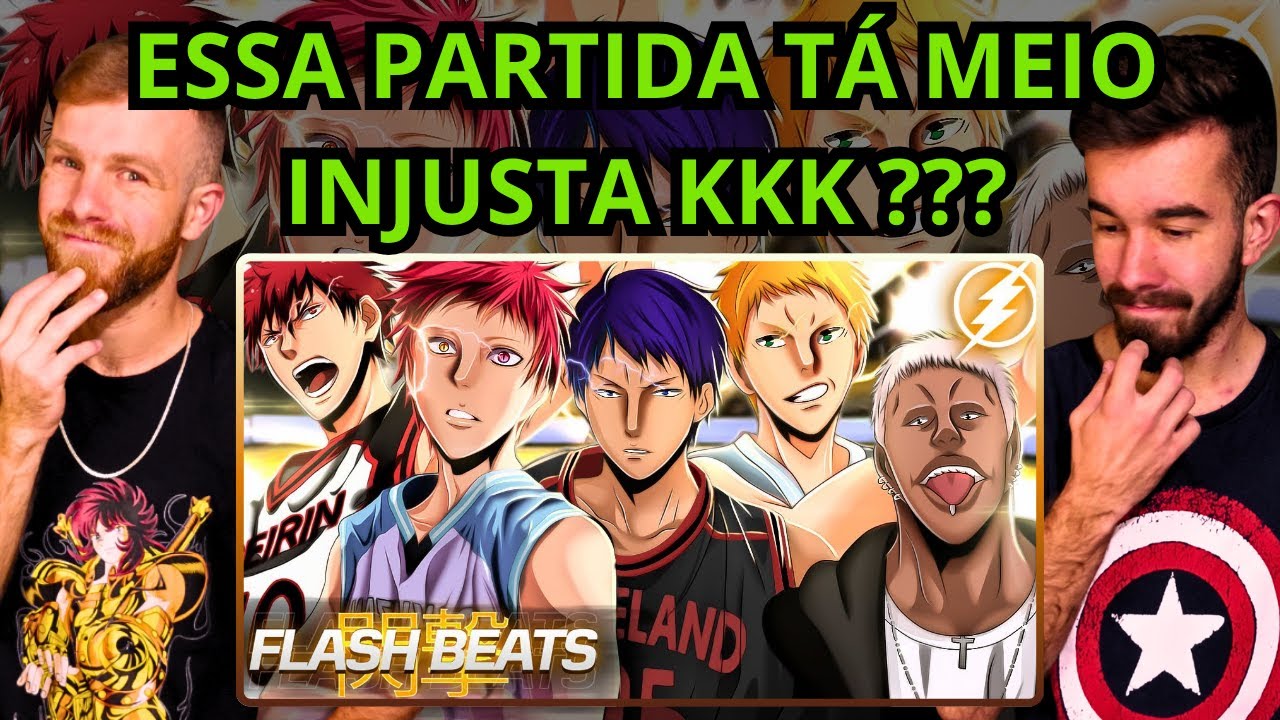 Instinto Selvagem (KNB) Ft. ‪@TKRAPS‬ , ‪@VGBEATS‬ , ‪@AniRap‬ , ‪@Gabriza‬ | Flash Beats | REACT