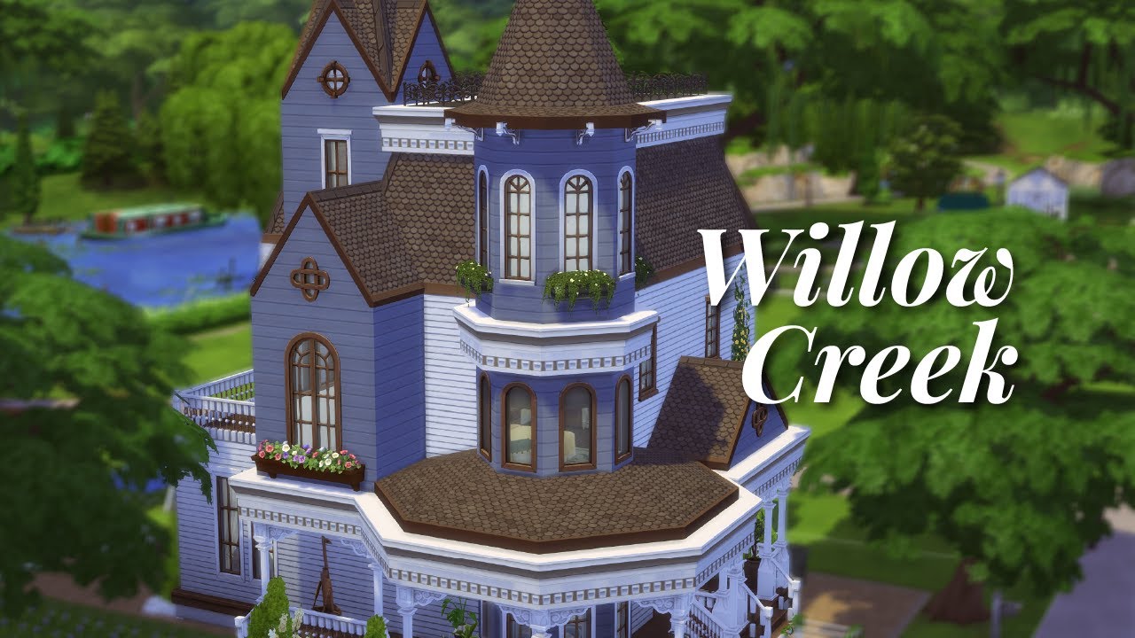 3 générations sous le même toit 🚃 Willow Creek - Les Sims 4